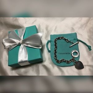 Tiffany ❤️ Toggle Bracelet 925 8” Almost 38 grams